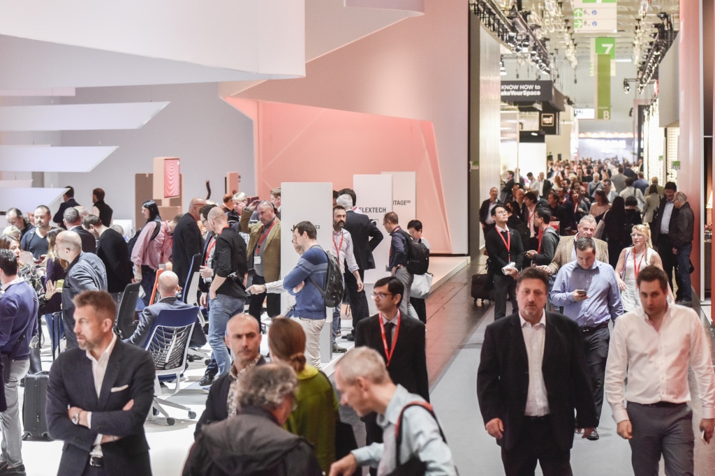 Orgatec 2018 Hallendurchblick, Halle 7