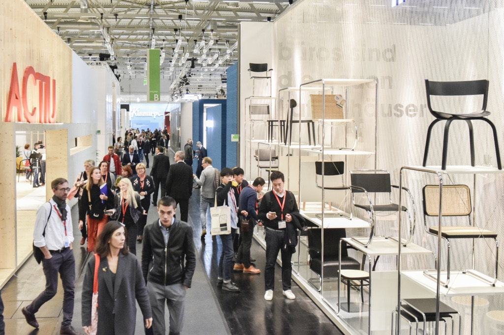 Orgatec 2018 Hallendurchblick, Halle 9