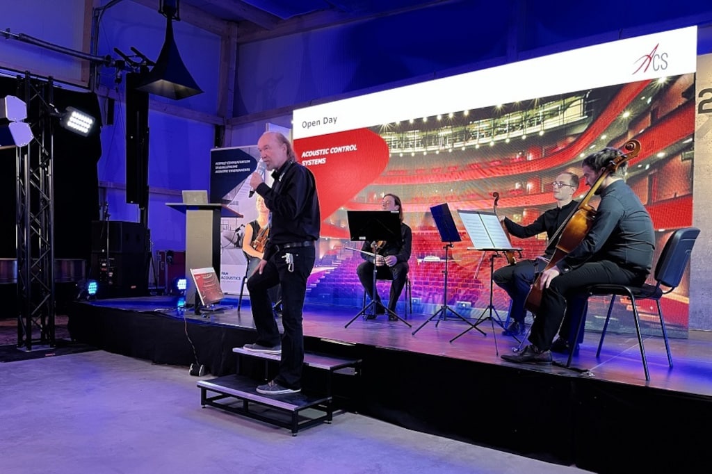 Streichkonzert beim Open Day von Pan Acoustics