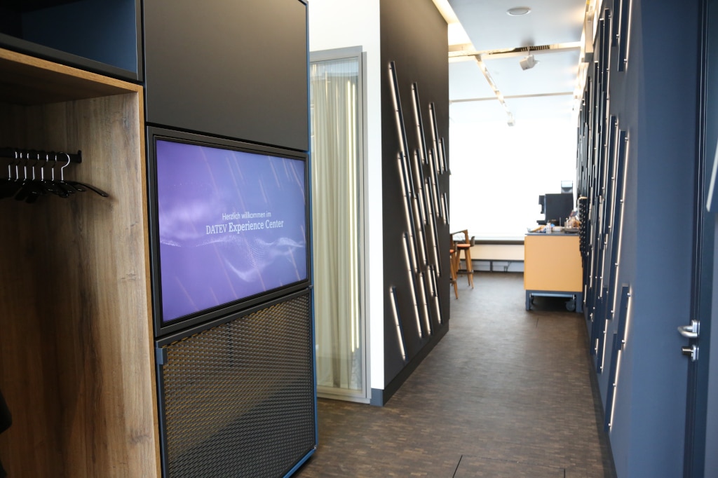 Eingangsbereich des DATEV Experience Centers