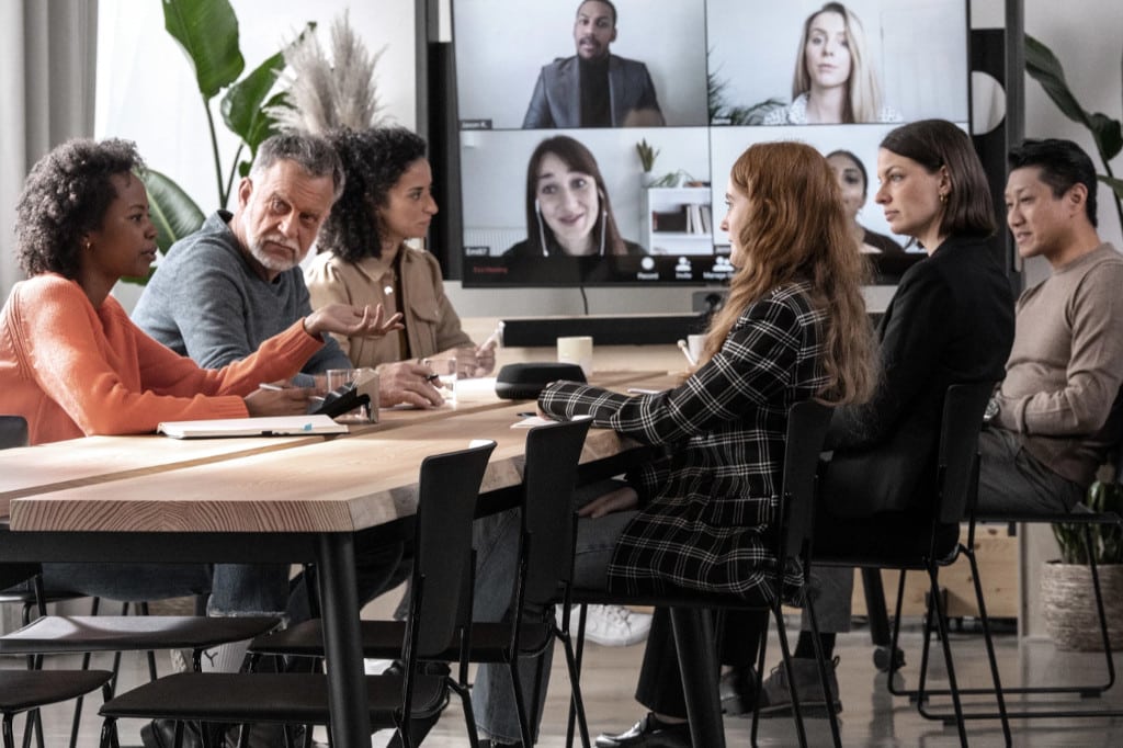 Shure Stem Ecosystem während Konferenz im Einsatz