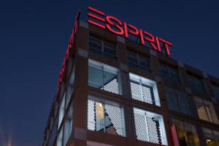 Esprit Medienfassade auf der Zeil in Frankfurt am Main