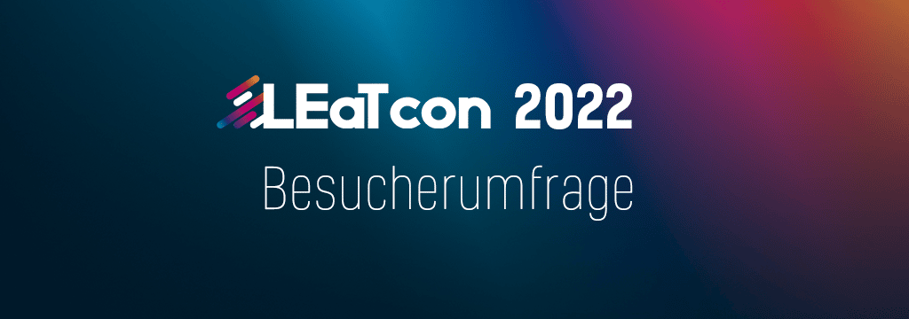 Besucherumfrage LEaT con 2022