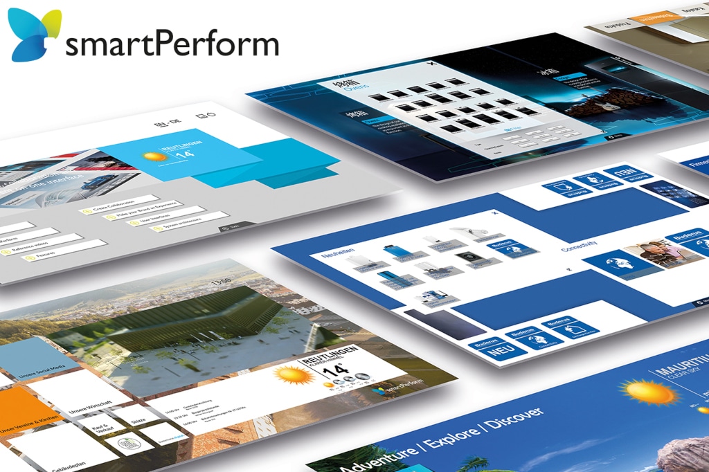 smartPerform-Banner mit Logo