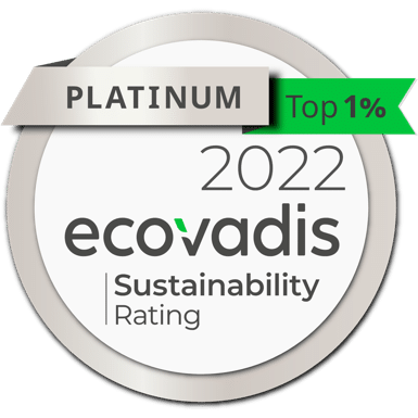 Platin-Auszeichnung EcoVadis