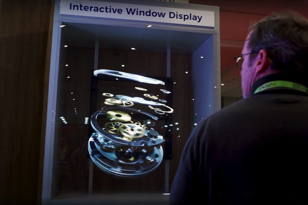 Hypervsn Interactive WIndow Display