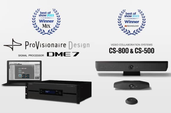 Yamaha gewinnt zwei ISE Best Of Show Awards | Professional System