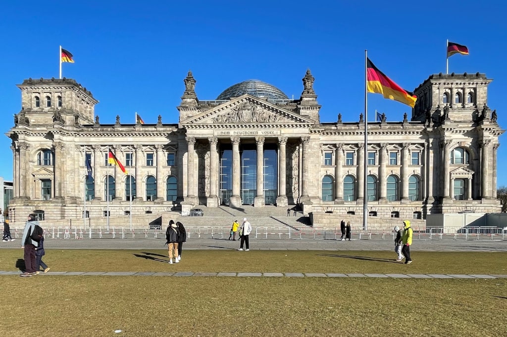Reichstagsgebäude außen