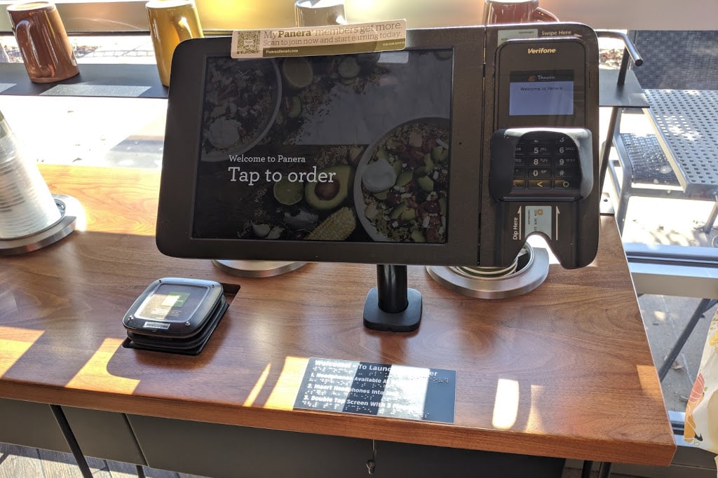 Panera To-Go-Tablet-Kiosk