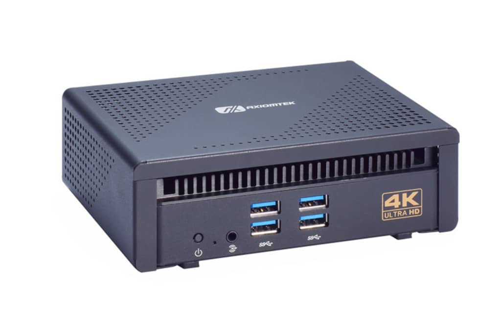 Axiomtek DSP302 Mini-PC Vorderseite