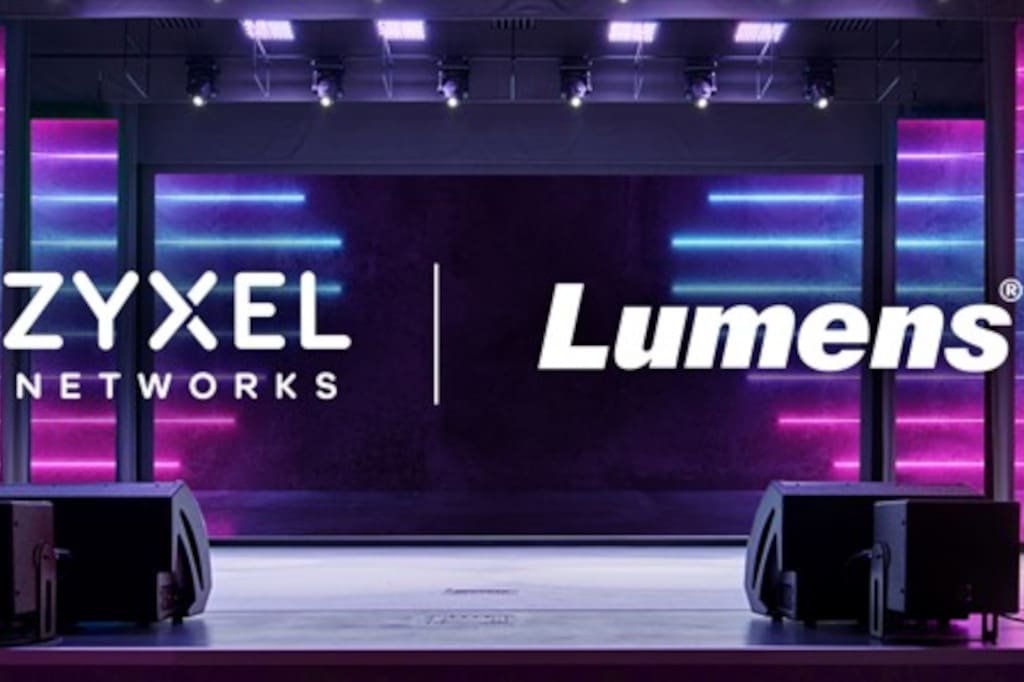 Zyxel und Lumens gehen Partnerschaft ein.