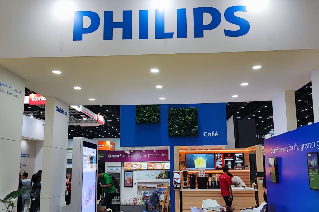 PPDS Philips-Stand auf InfoComm Asia