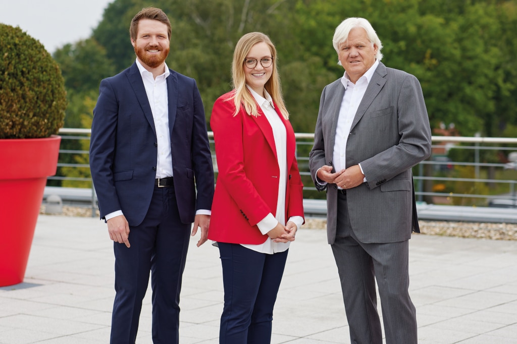 Hans Beckhoff, Frederike Beckhoff und Johannes Beckhoff