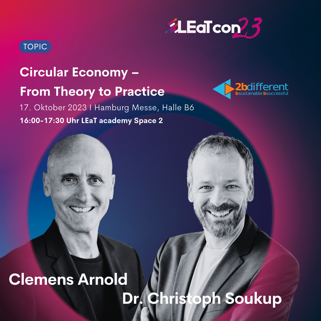 LEaT con Speaker_Arnold und Soukup_Circular Economy Workshop