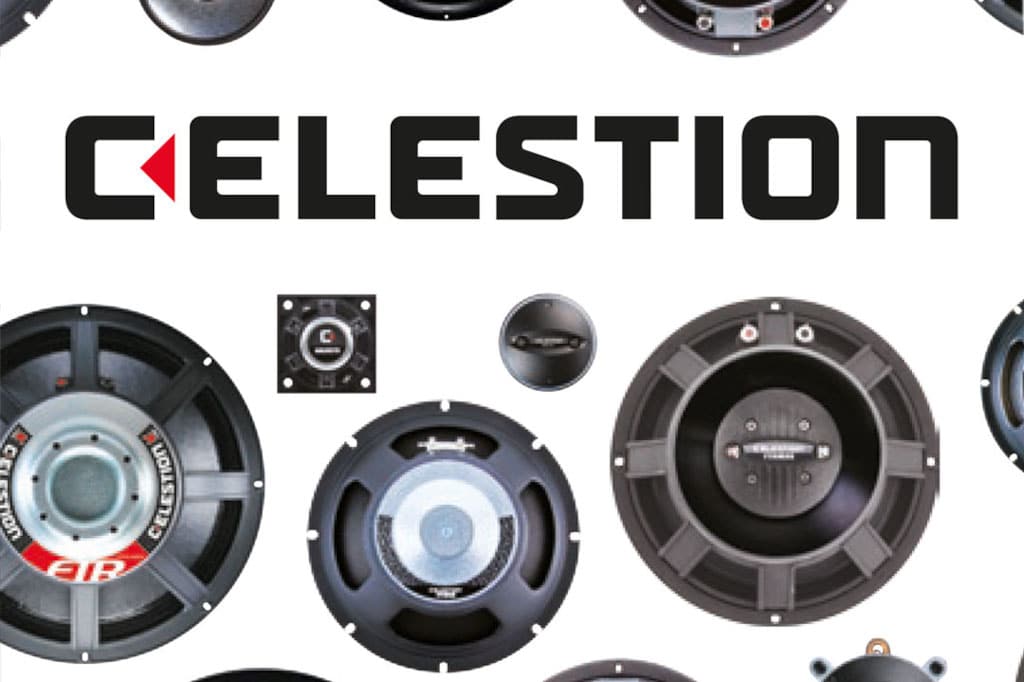 Celestion-Lautsprecher und Logo