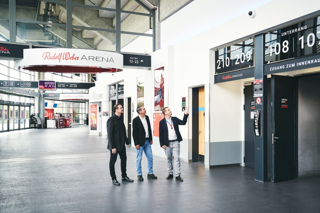 Mirco Markfort, Wolfgang Kirschniok und Christian Wichert