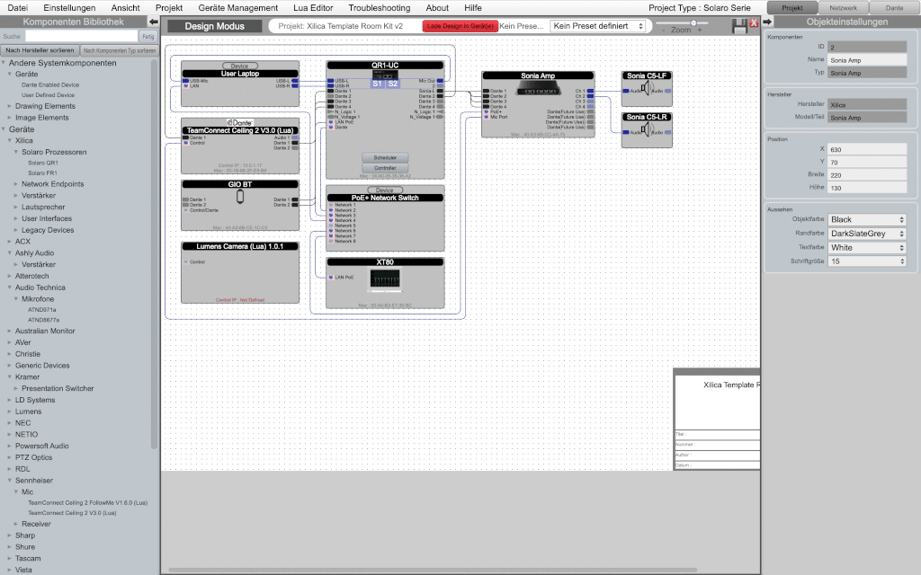 Projekterstellung