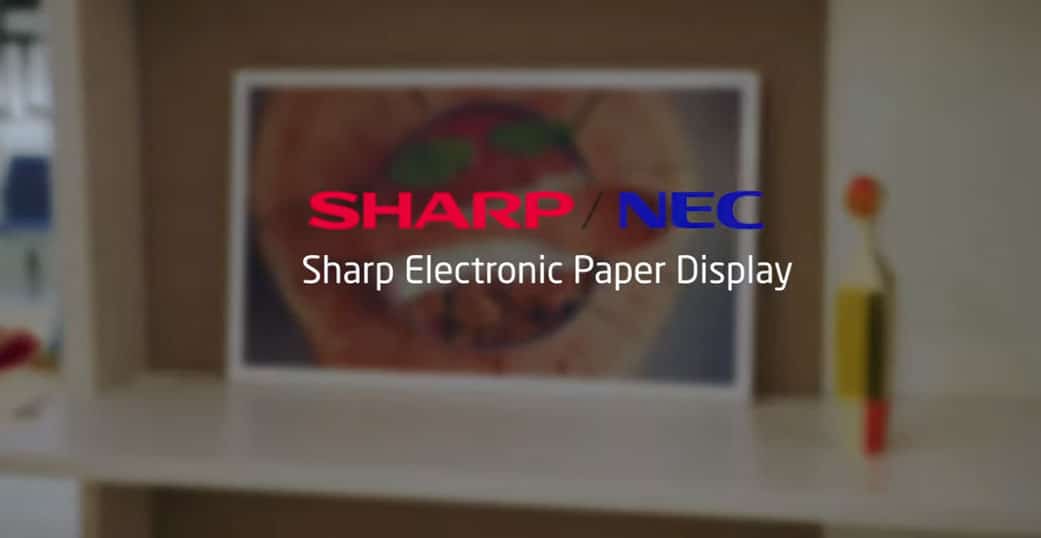 Video: Sharp ePaper Displays