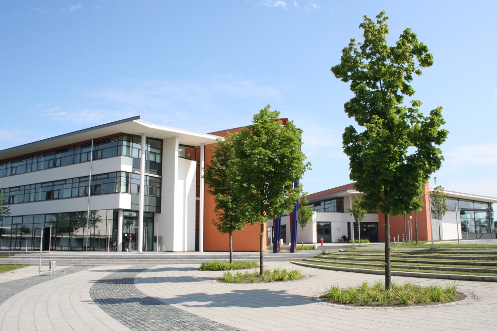 Außenansicht der Hochschule Hof
