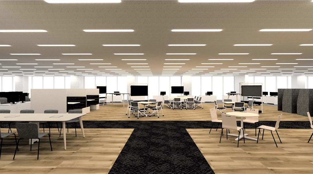 Arbeitsplätze im EIZO-Technologiezentrum