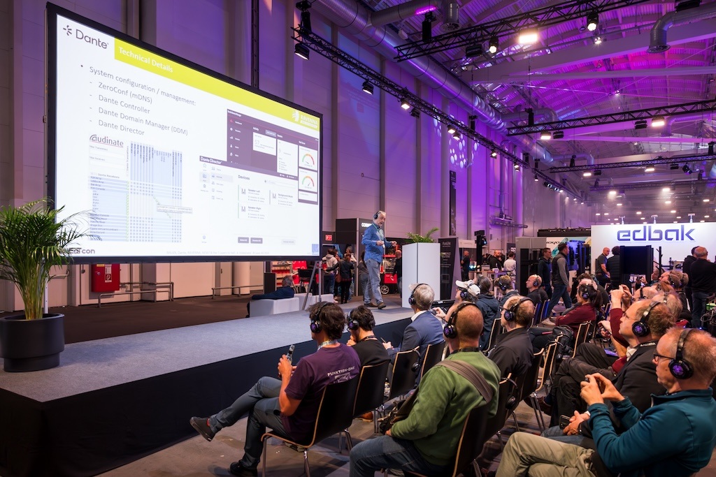 Blick auf die AV Stage 2024