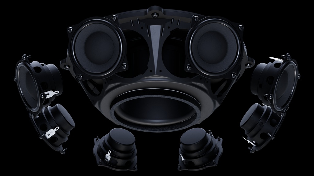 Ring-Array-Konfiguration in Form einer Explosions-Ansicht