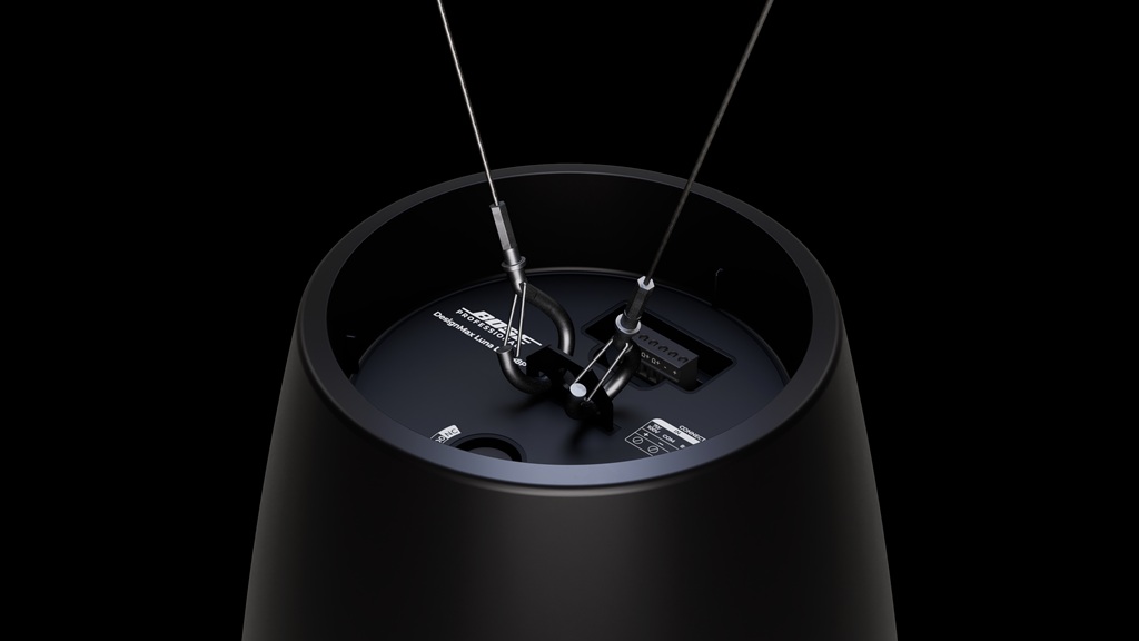 Bose Luna Aufhängung von oben