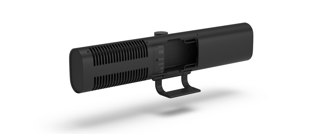 PanaCast 40 von hinten mit Möglichkeiten zur Wandmontage