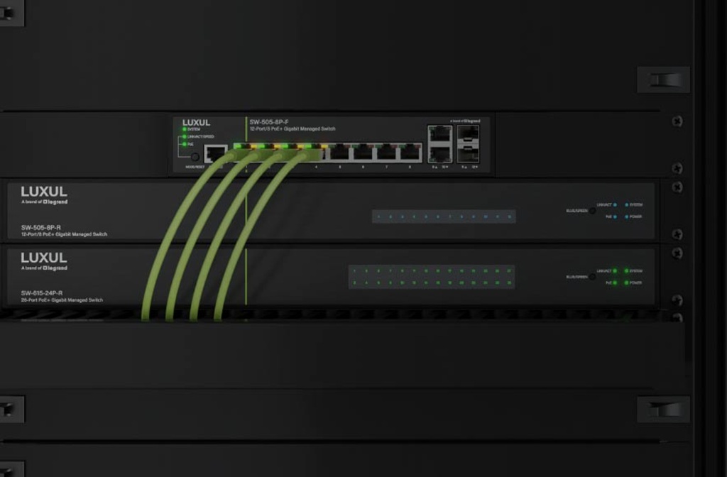 Luxul vereinfacht AVoIP-Bereitstellung mit Switch-Templates