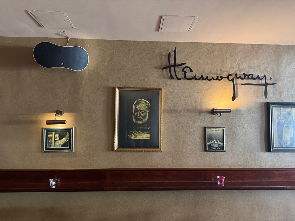 Das Ambiente der Location ist vom Literaturnobelpreisträger inspiriert