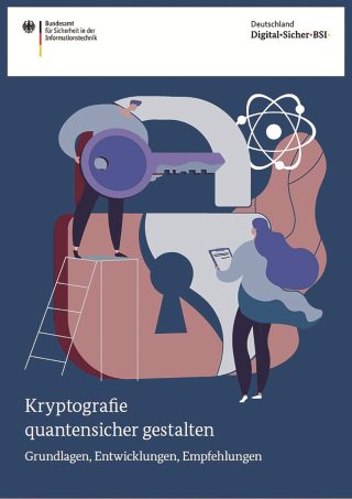 Cover des Kryptografie-Leitfadens des BSI