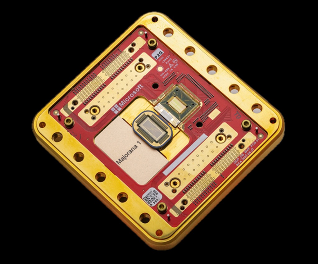 Quantenprozessor Majorana 1 von Microsoft