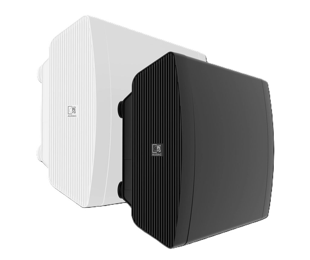 Der Subwoofer in schwarz und weiß
