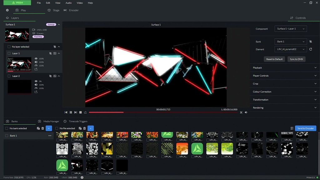 Avolites launcht Prism für eine vernetzte Medienkontrolle