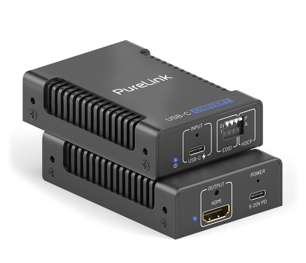 PureLink vereinfacht die USB-C-Integration in bestehende AV-Systeme