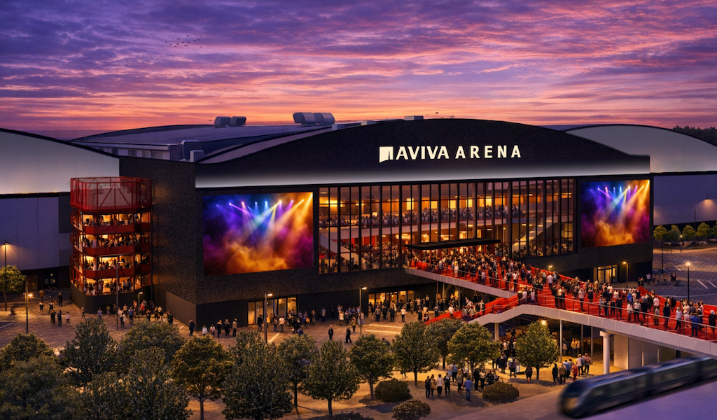 Arena-Ansicht