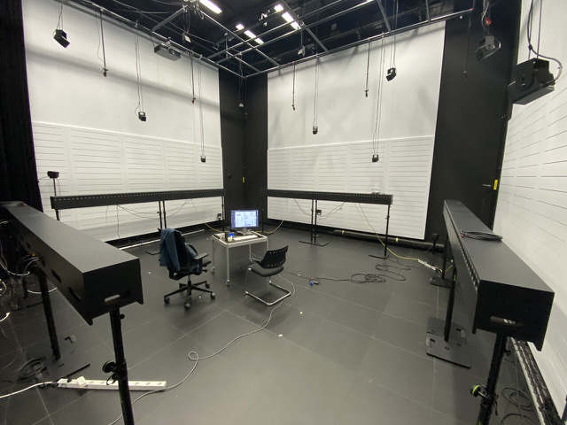 Raum im Institute for Computer Music and Sound Technology der Zürcher Hochschule der Künste